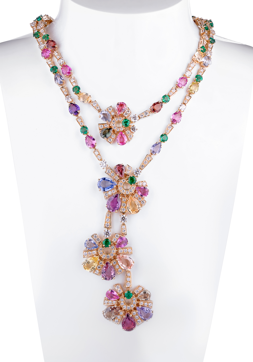 Bvlgari flower necklace online
