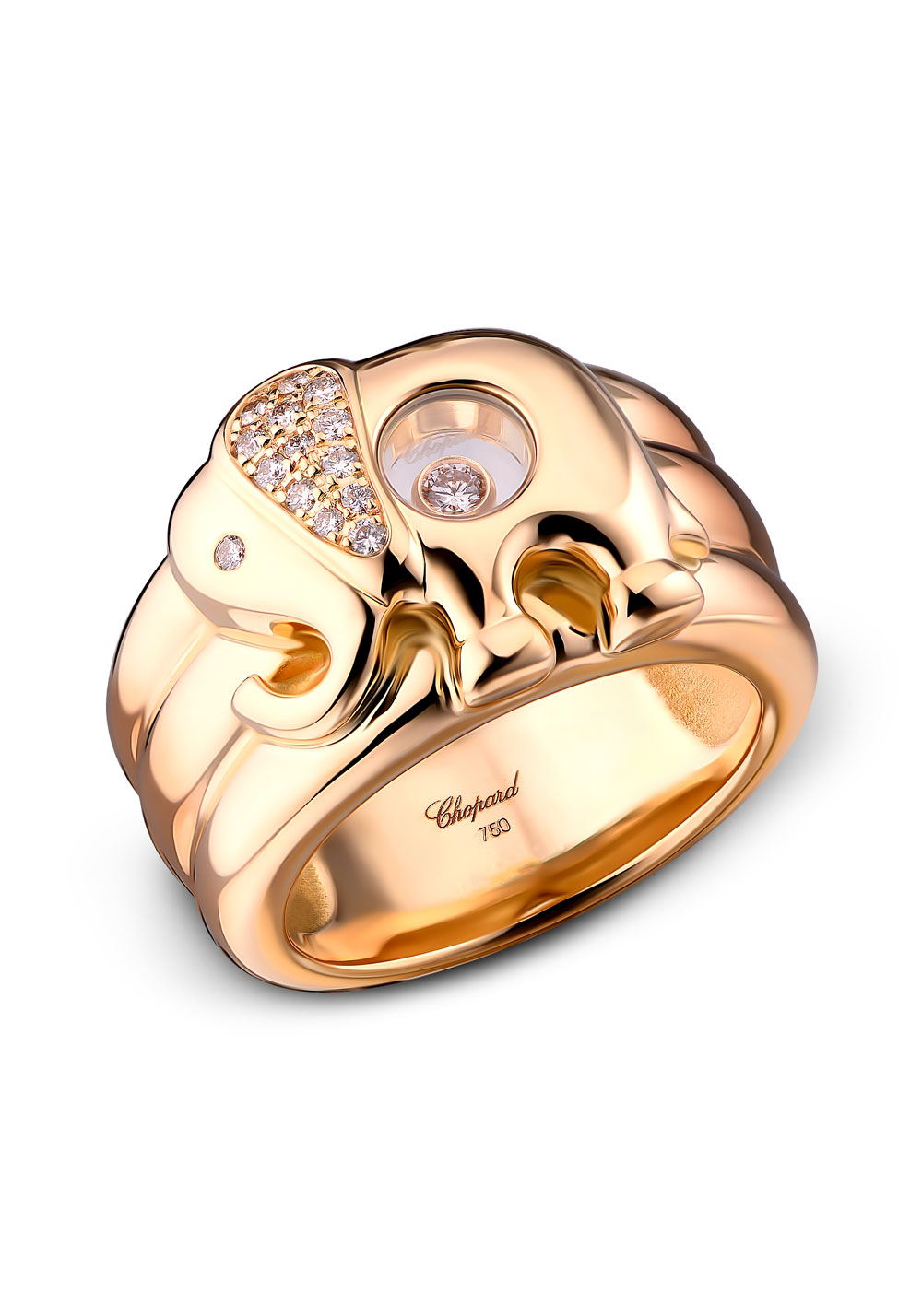Happy diamonds chopard ring sale
