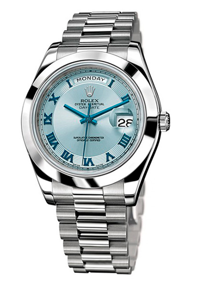Rolex Day Date II President Glacier Platinum 218206 23893