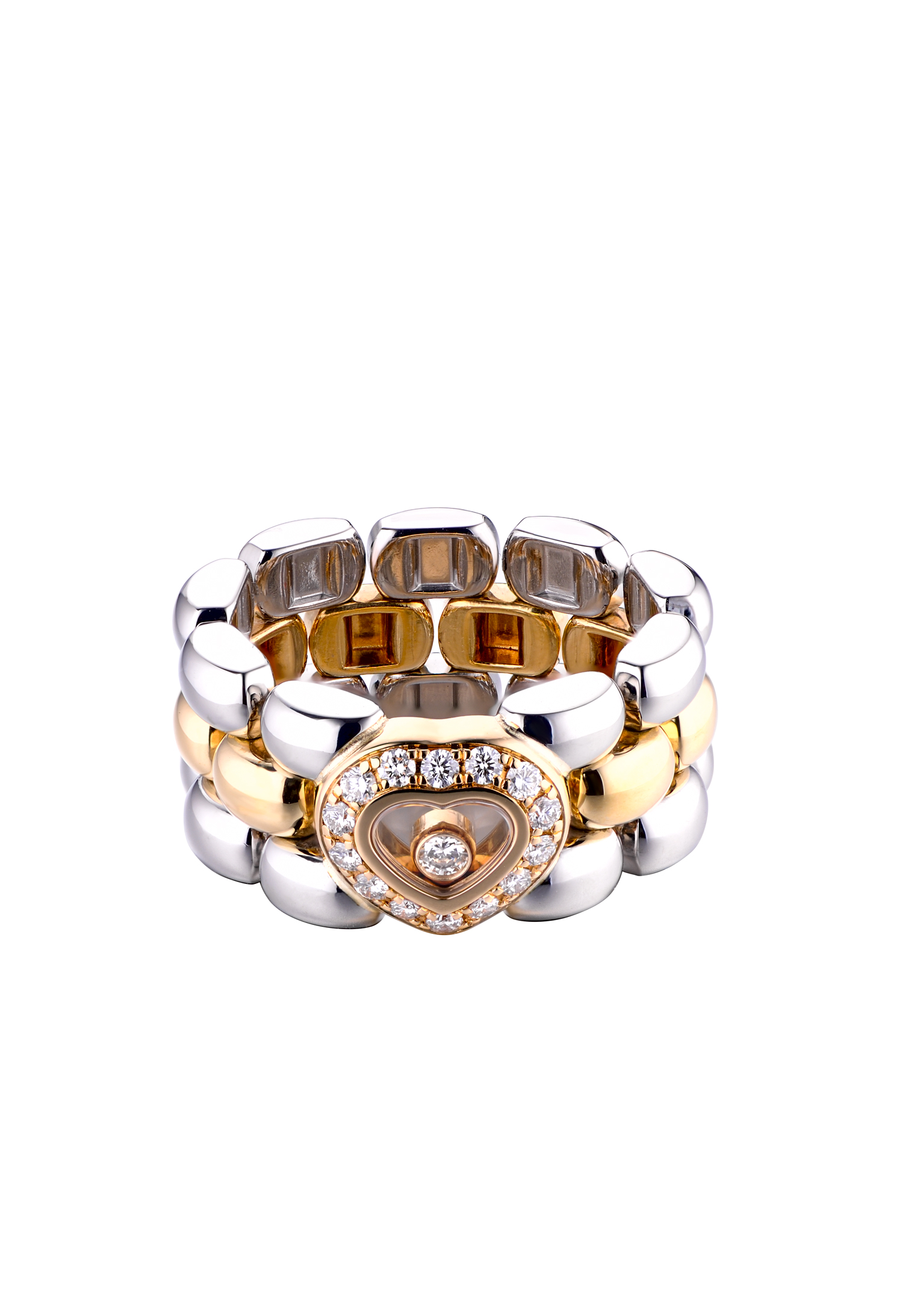 Chopard happy diamond heart ring best sale