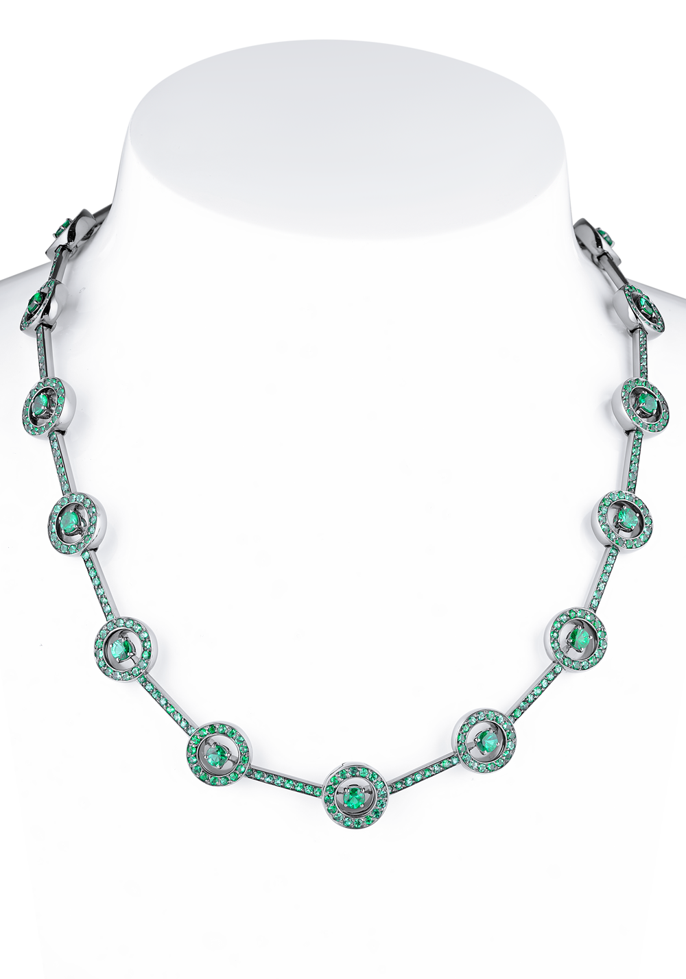 Boucheron Emerald Ava Transformer Necklace Bracelet Reserve 24351