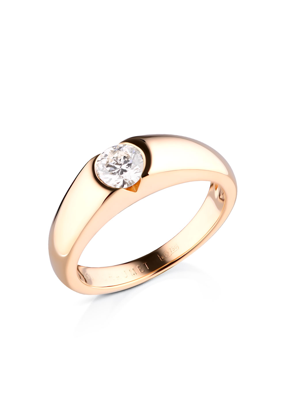 Chaumet 0.40 ct G VVS2 Yellow Gold Ring