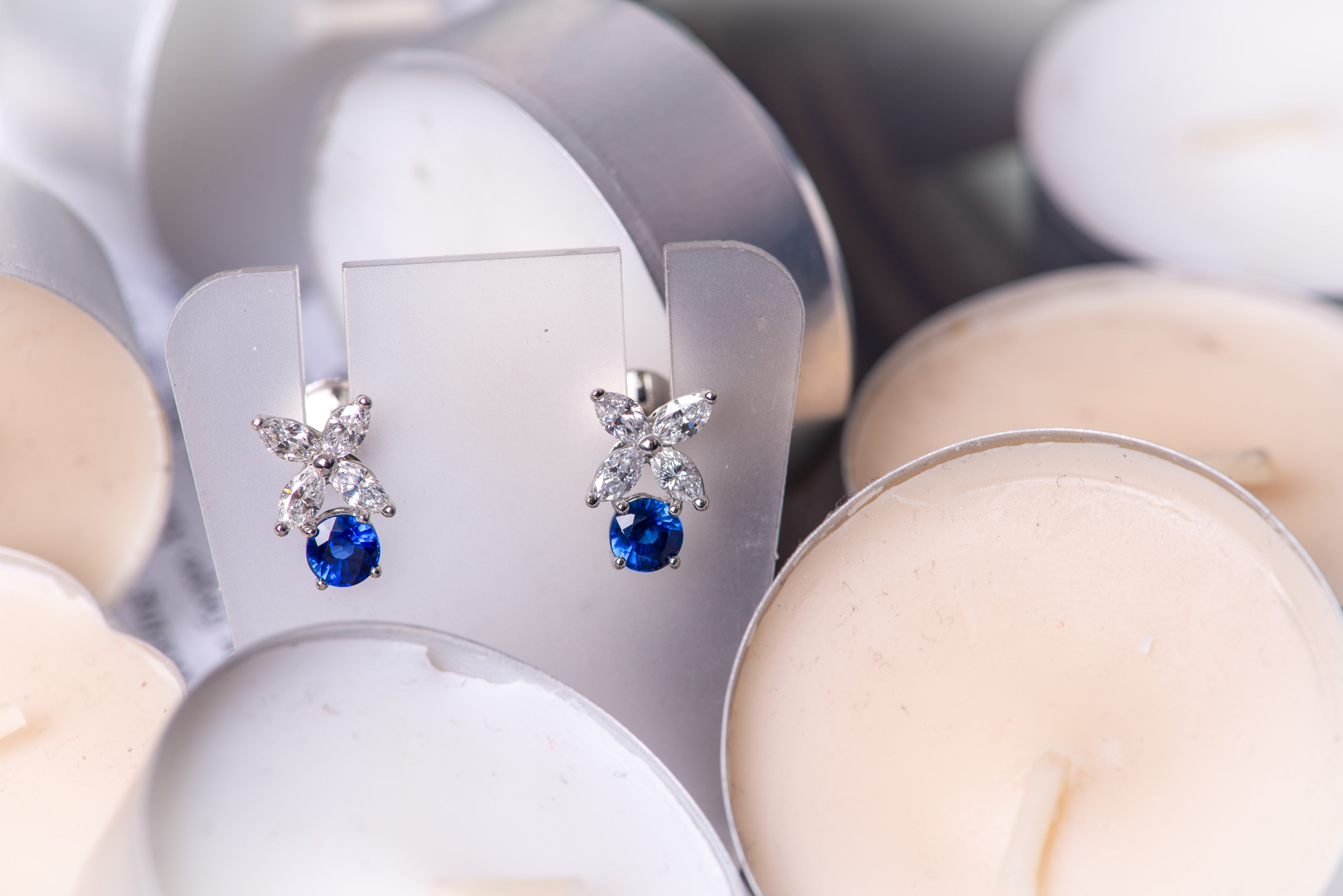 Blue sapphire earrings tiffany best sale