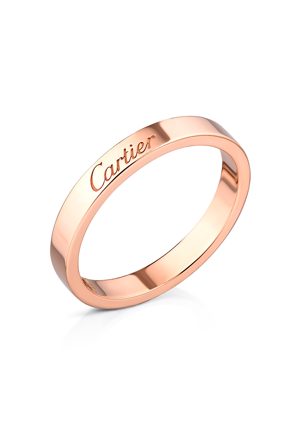 Cartier wedding band rose gold outlet