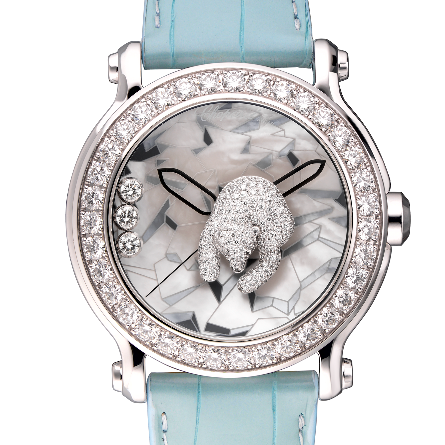 Chopard Happy Sport Animal World XL Limited Edition Gold and Diamonds 1269 26982