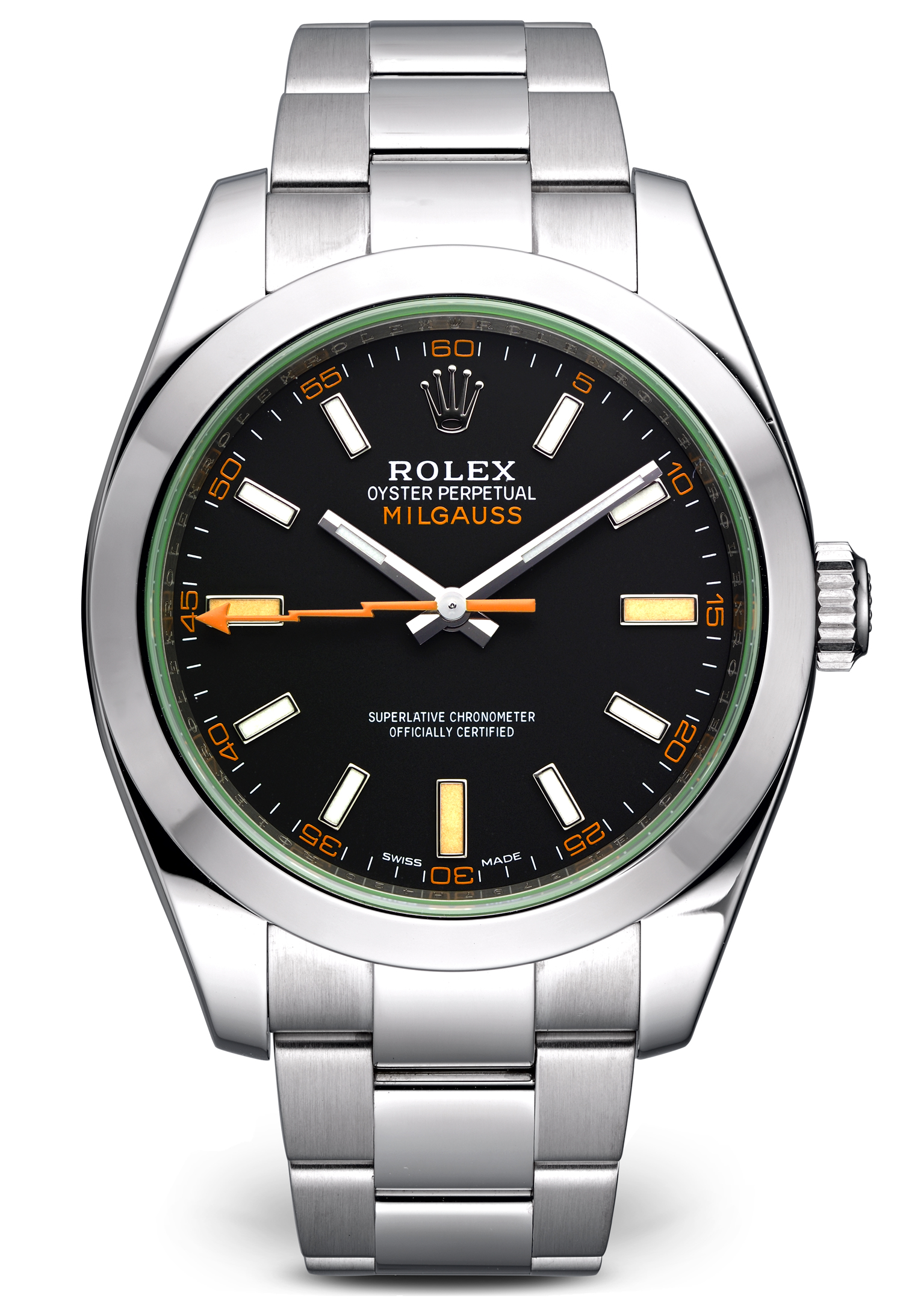 Rolex Milgauss 40 mm Steel NEW 2020 116400GV 11627
