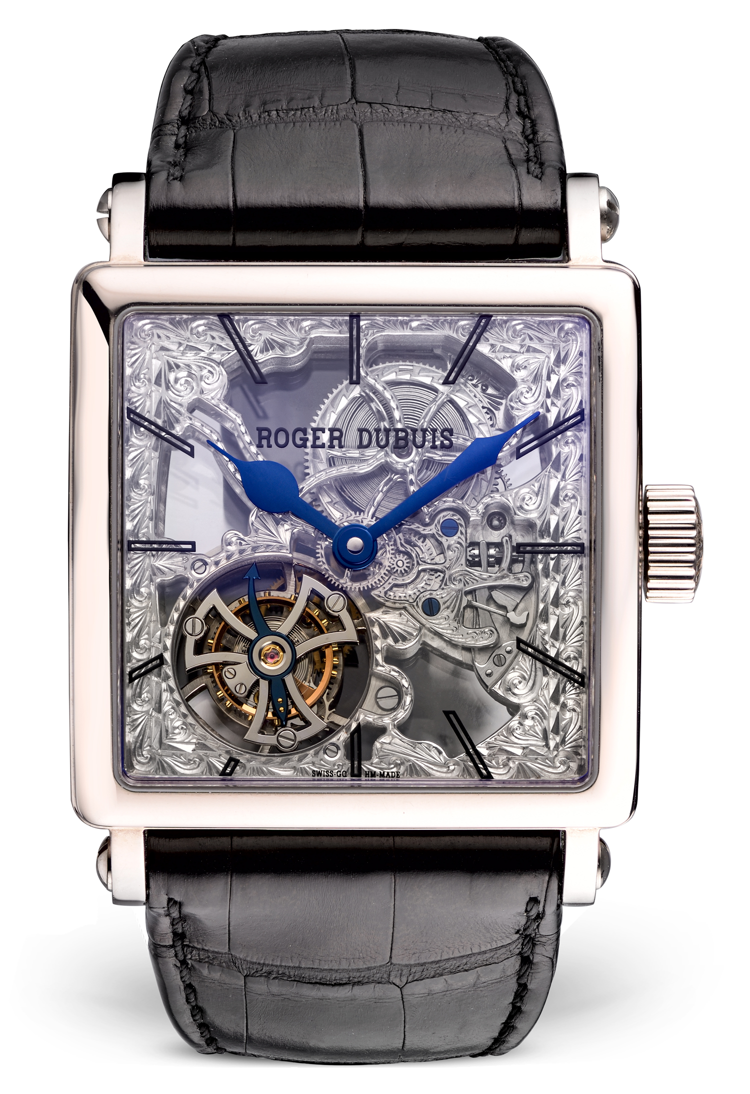 Roger dubuis golden square tourbillon top