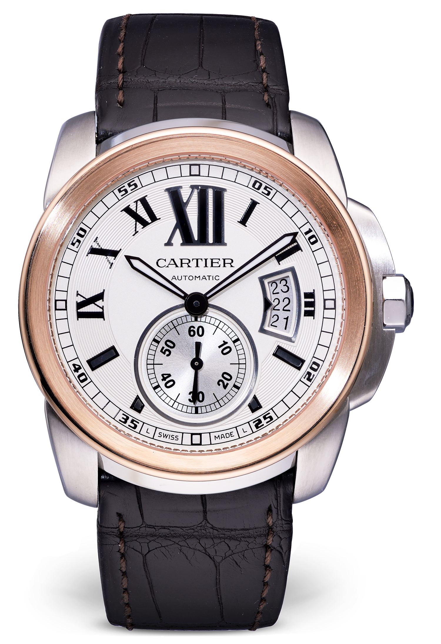 Calibre de cartier rose gold online