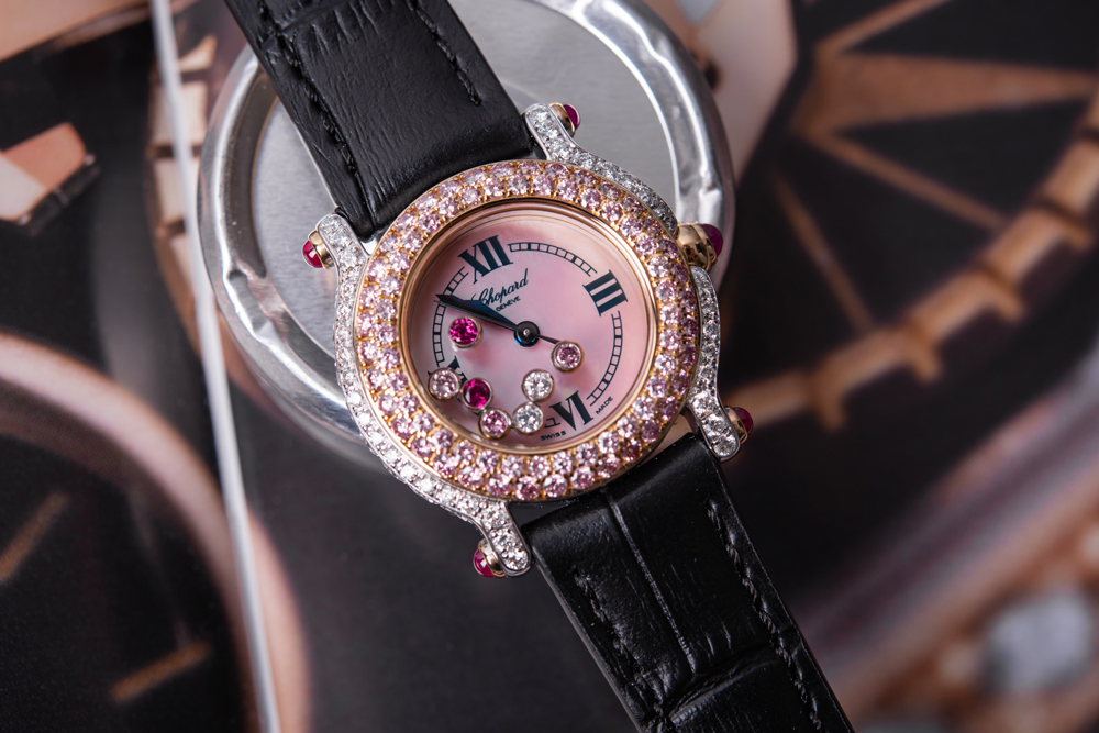 Chopard Happy Sport Bicolor Diamonds Ruby Watches 27 6244 40 23219