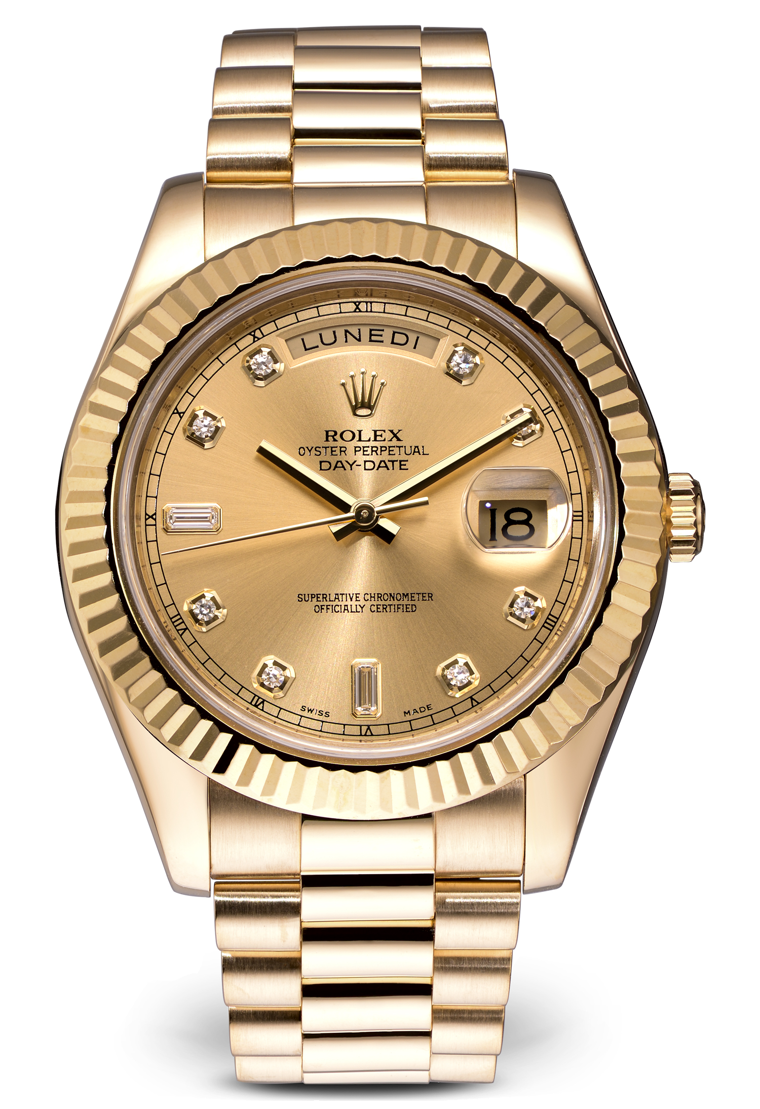 Day date clearance 2 yellow gold