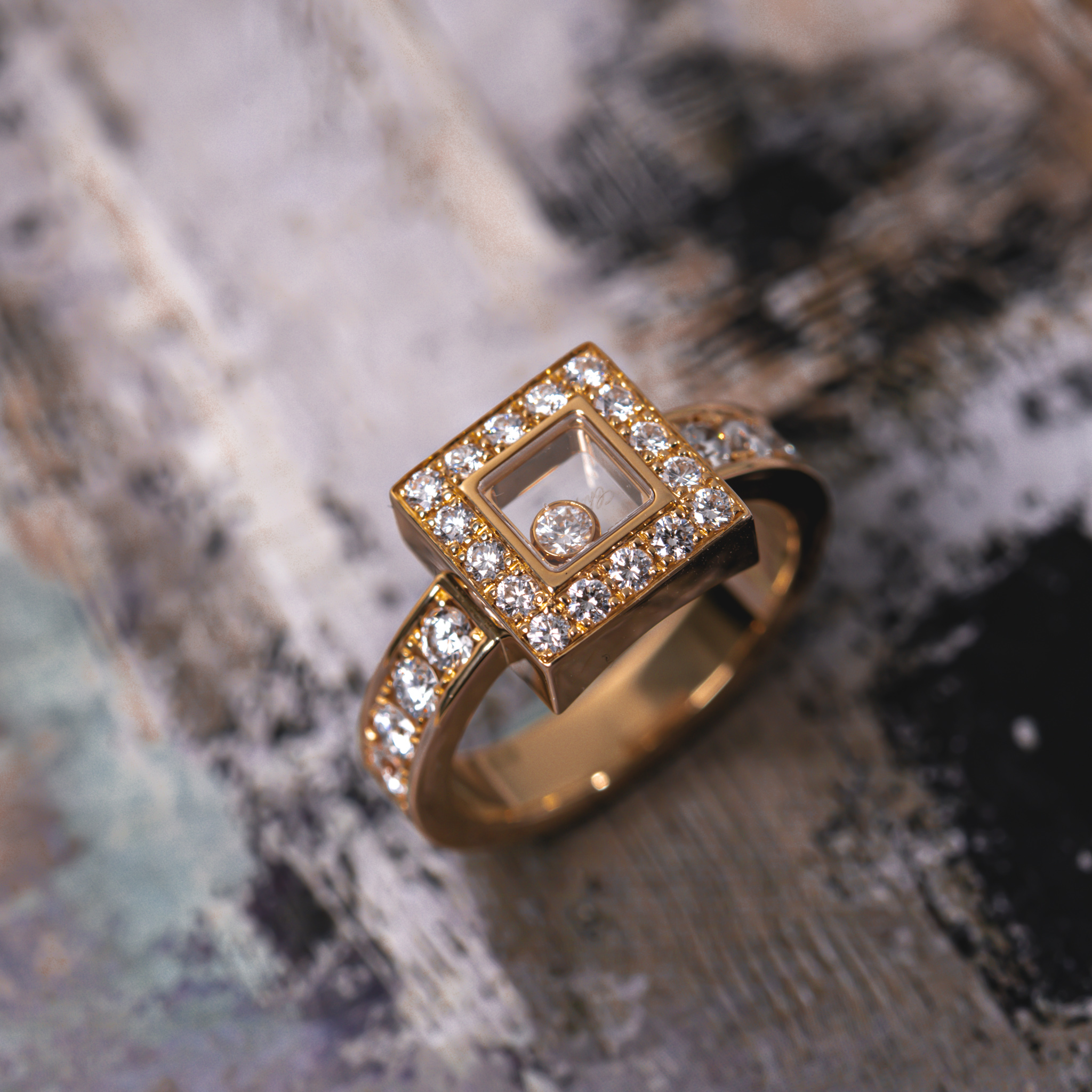 Chopard happy diamonds ring shop