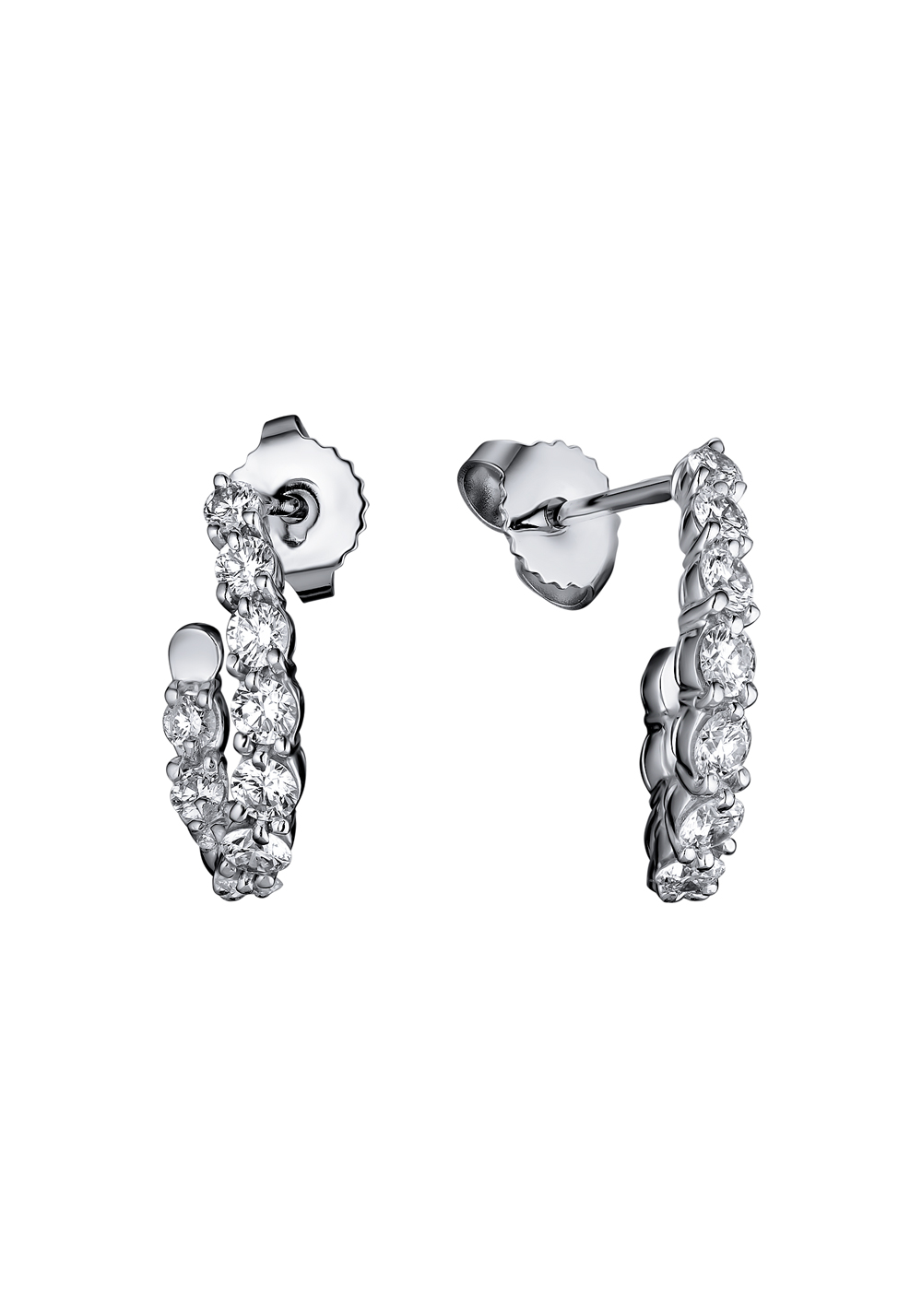 Tiffany inside out hoop clearance earrings