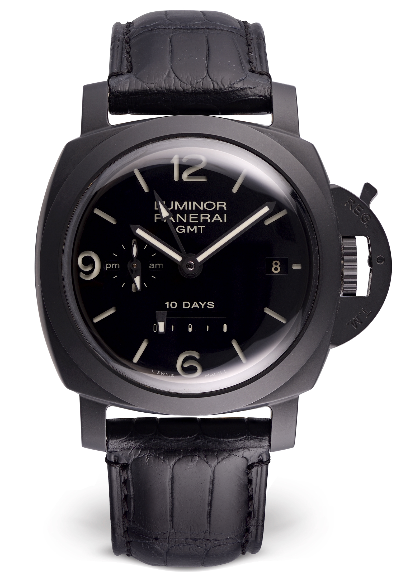 Panerai Luminor GMT 10 Days Automatic Black Dial 44 mm PAM00335 29136