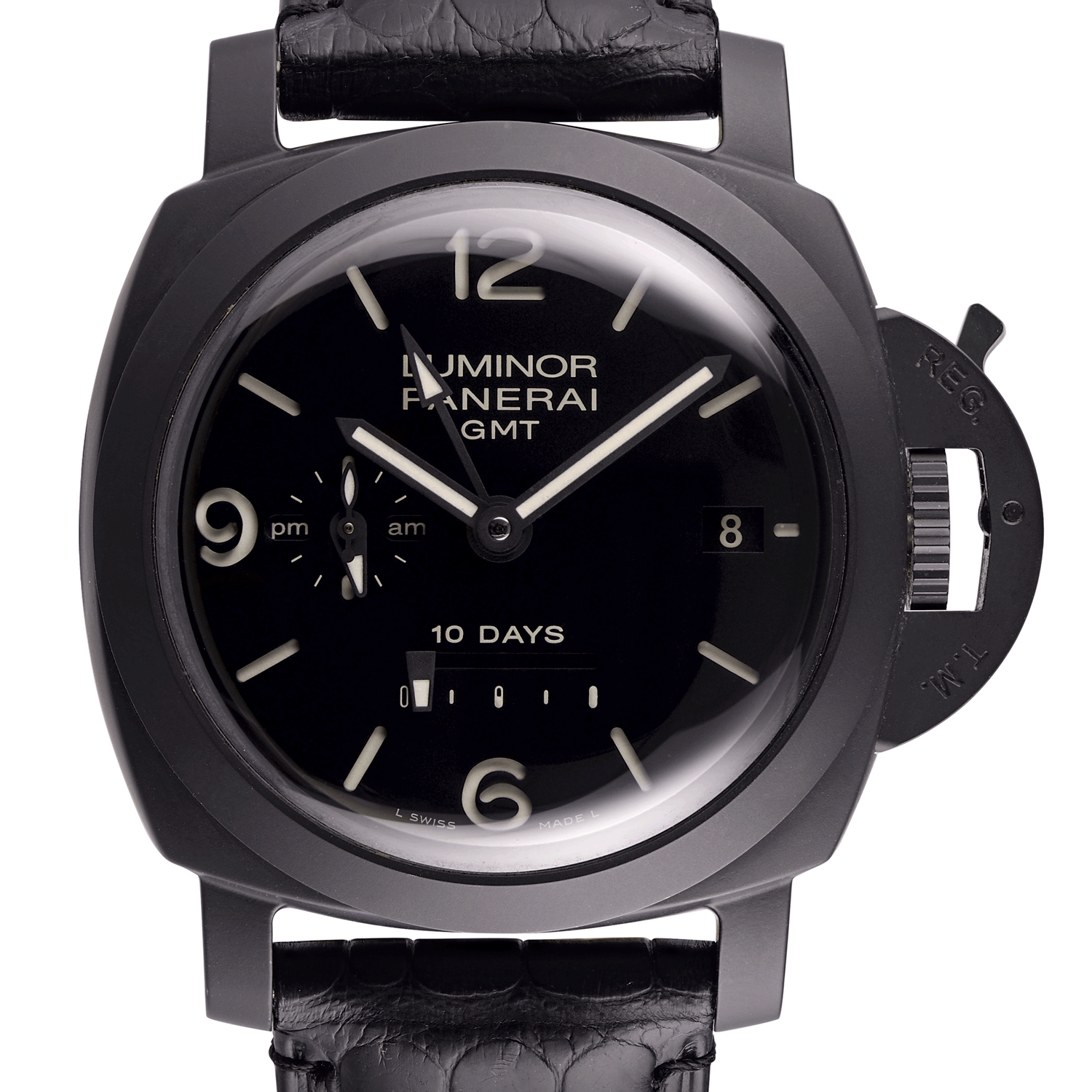 Panerai luminor gmt black store