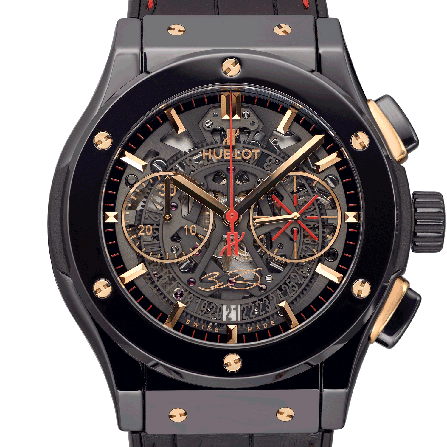 Hublot Classic Fusion Dwayne Wade Black Ceramic 525.CS.0138.LR.DWD14 29683