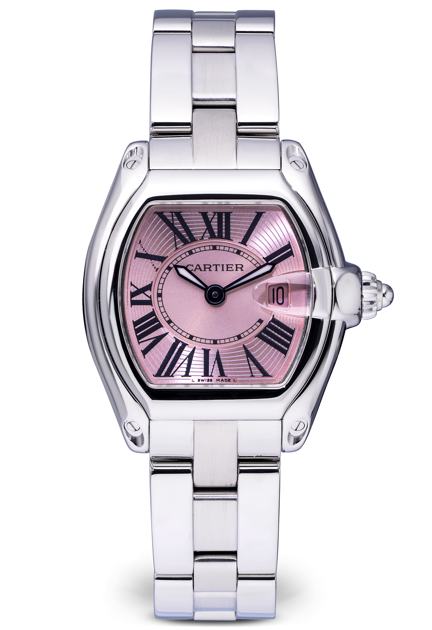 Часы Cartier Roadster Stainless Steel 