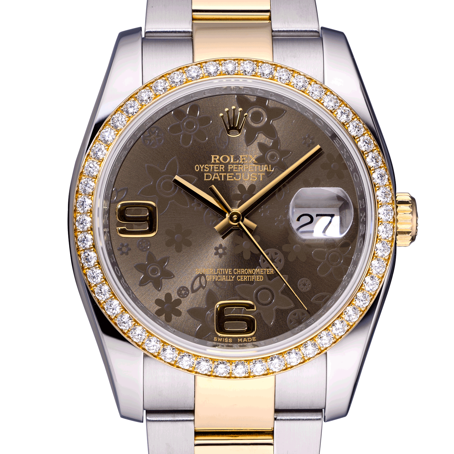 Datejust diamond bezel hot sale