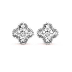 Van cleef diamond earrings top
