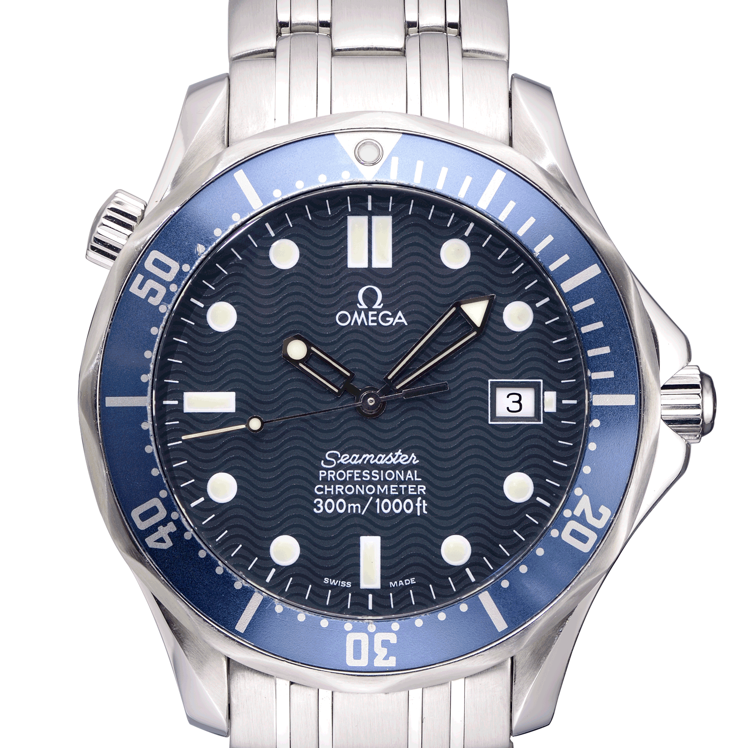 Omega Seamaster Professional 300 Blue Wave Automatic 2531.80.00 31625