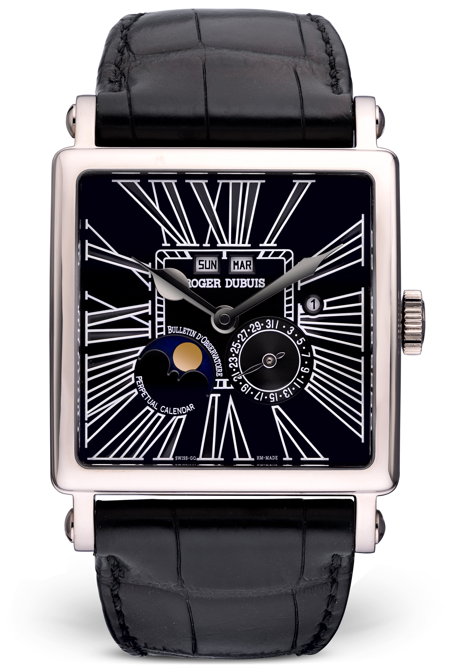 Часы Roger Dubuis Golden Square Perpetual Calendar G 40 5739 (31618 ...