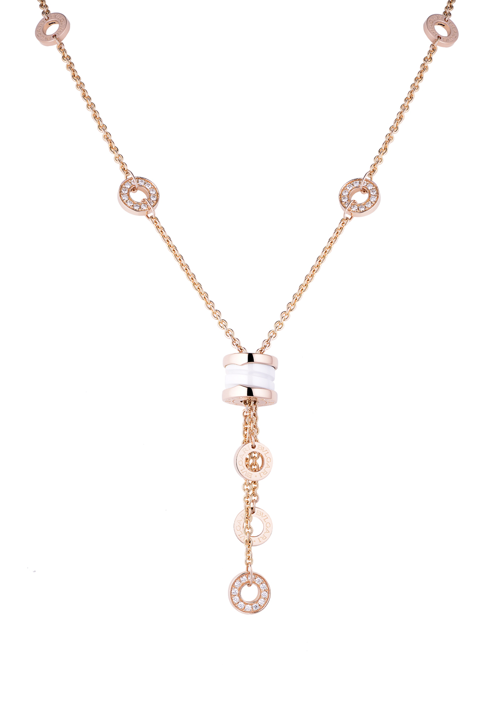 Bvlgari b deals zero1 pendant