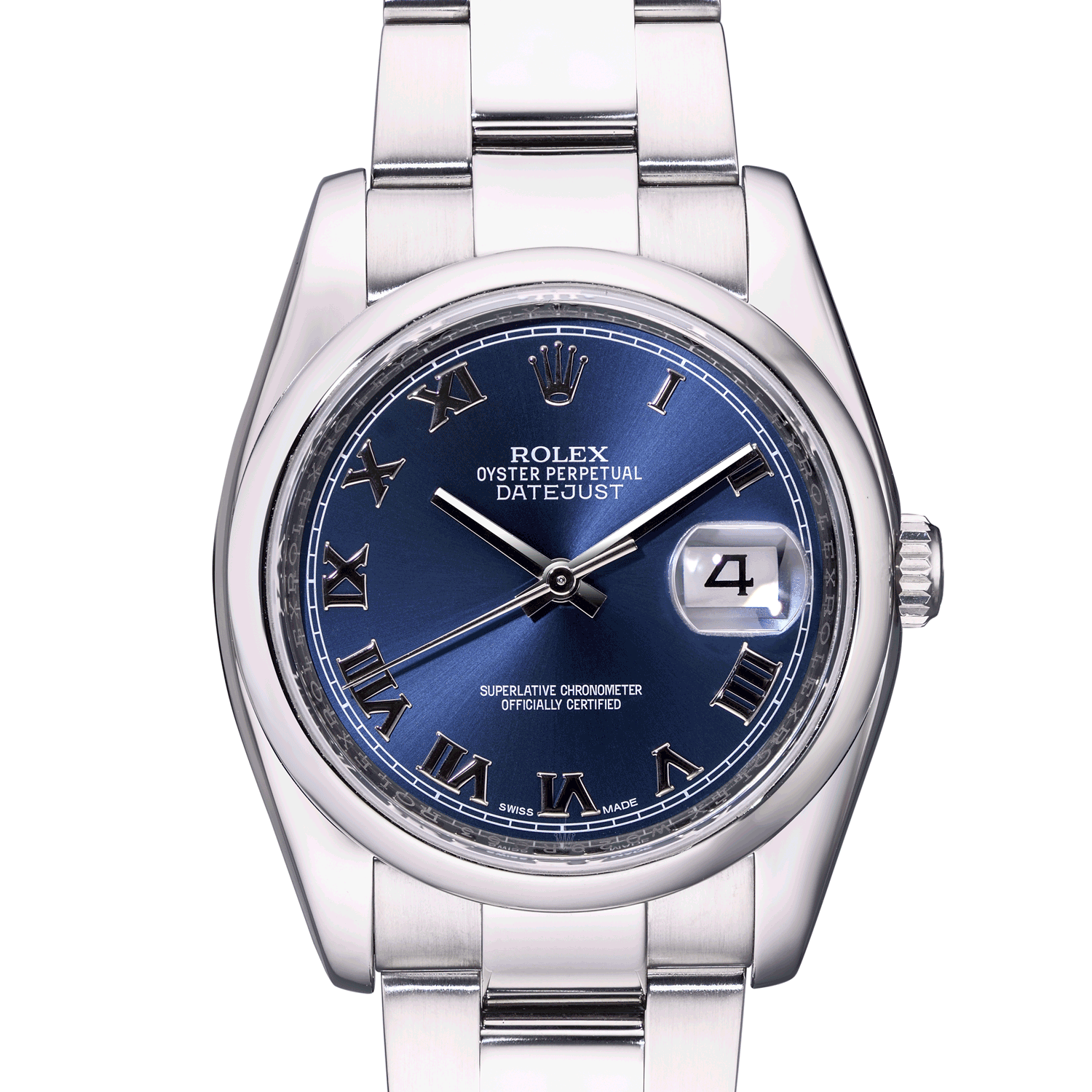 Часы Rolex Oyster Perpetual 36mm Blue 