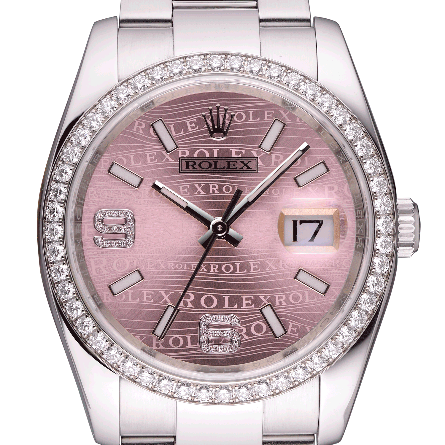 Rolex Datejust 36mm Pink Floral Dial 116244 116244 32573