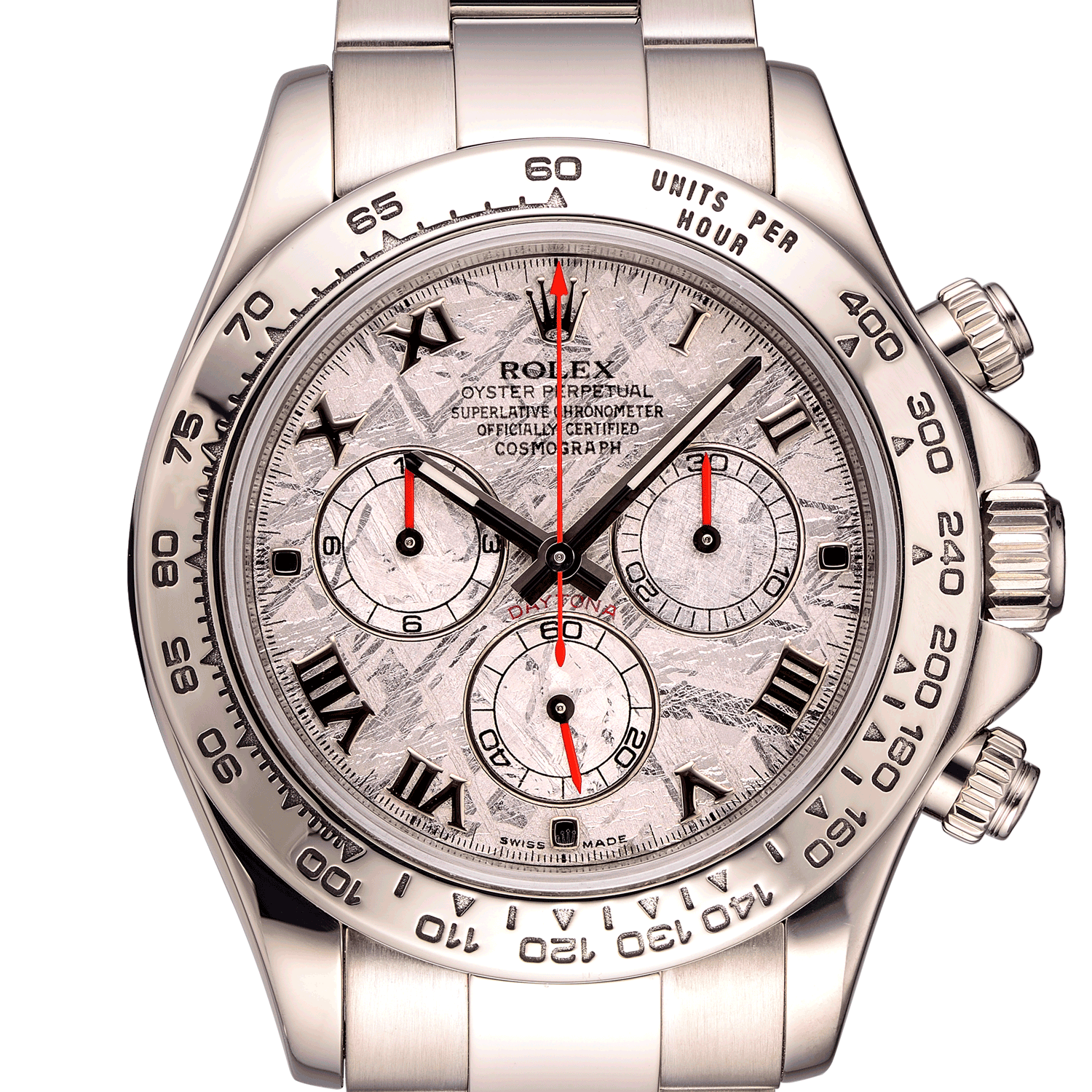 Daytona meteorite outlet dial