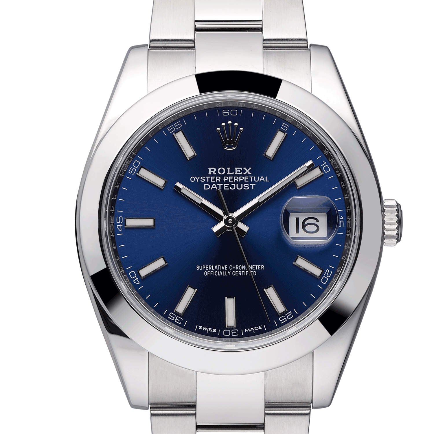Rolex Datejust 41mm Blue Dial 126300 0001 33707
