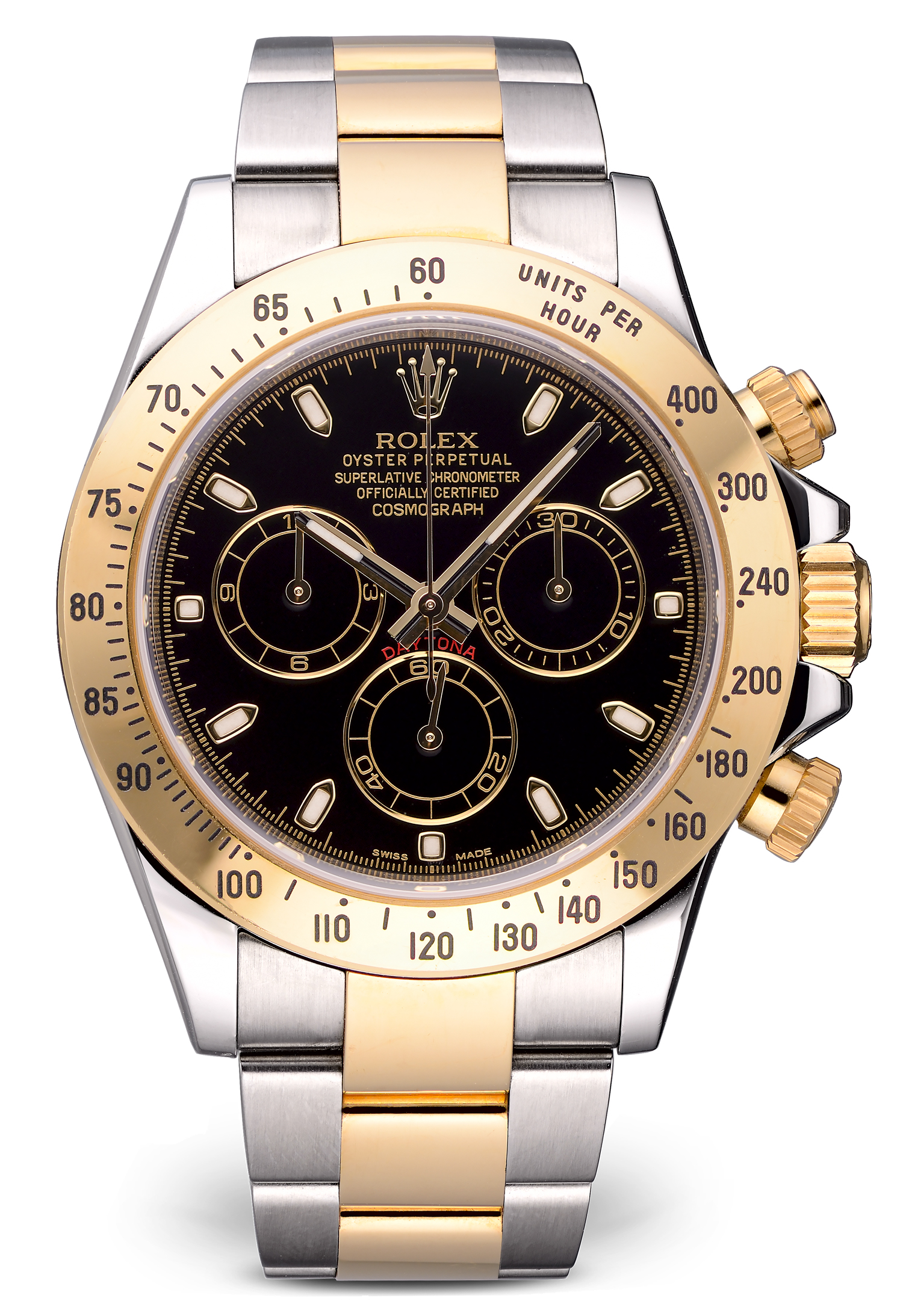 Rolex Cosmograph Daytona 40mm Steel and Yellow Gold 116523