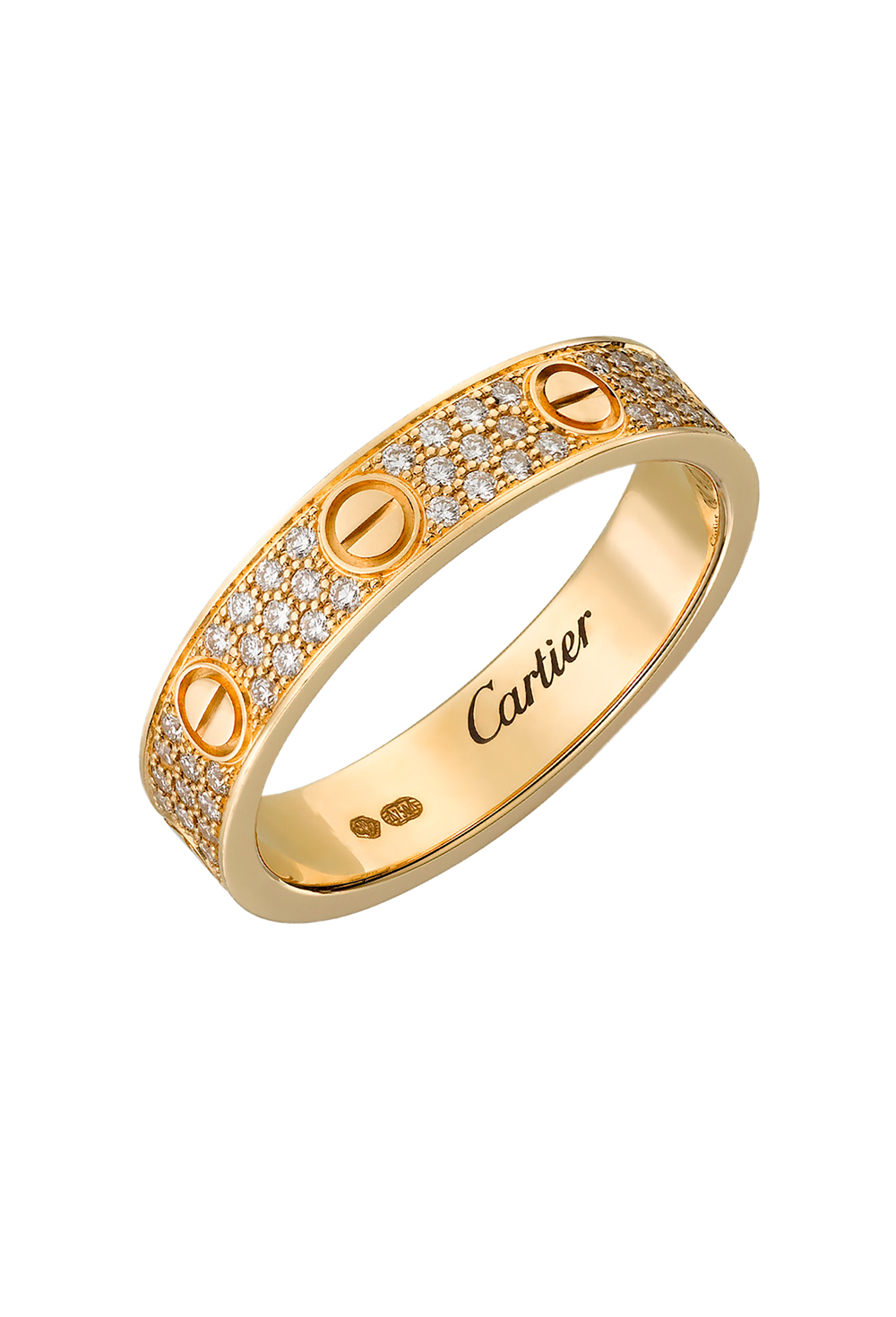 Cartier love ring gold sale