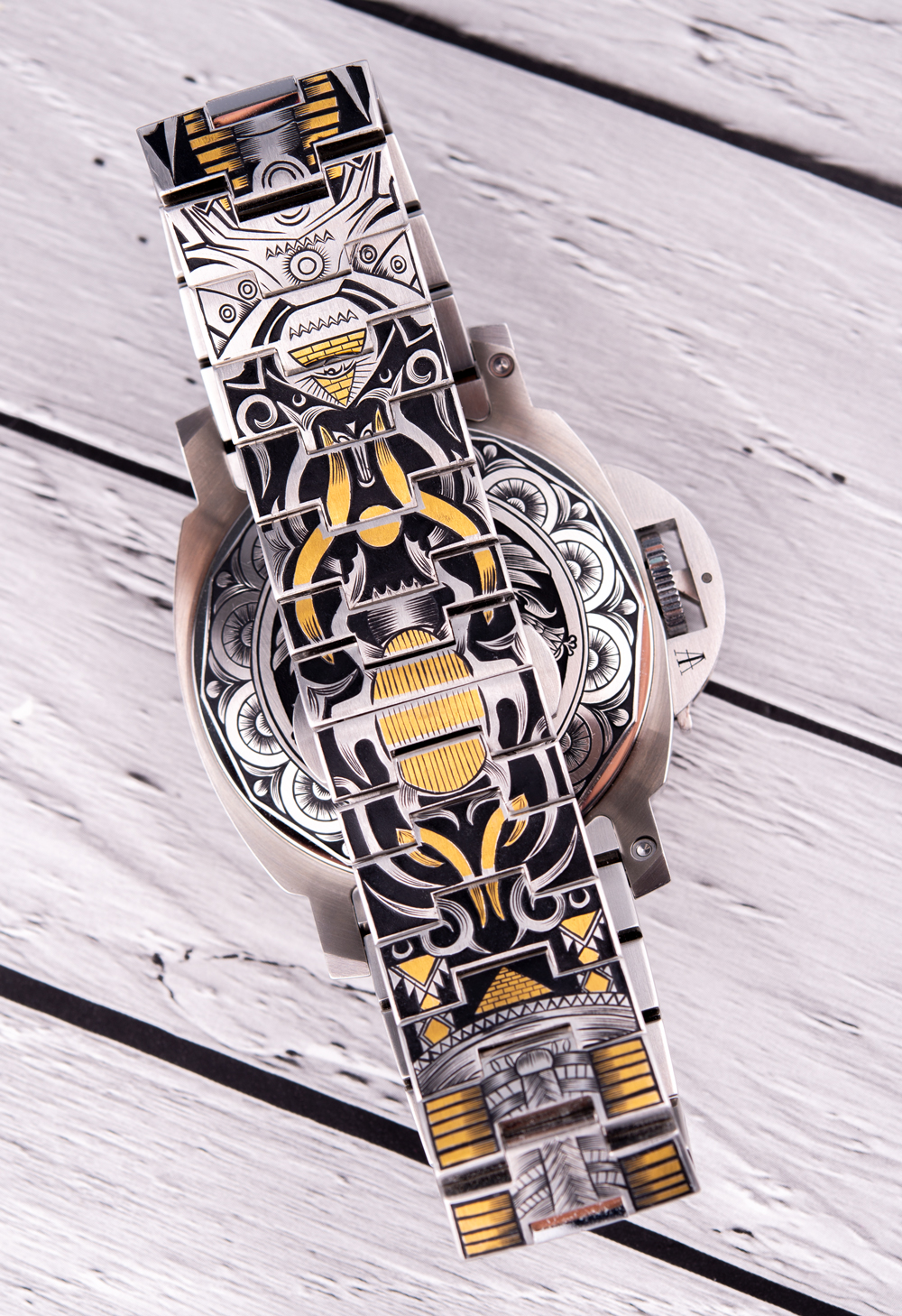 Panerai silver top