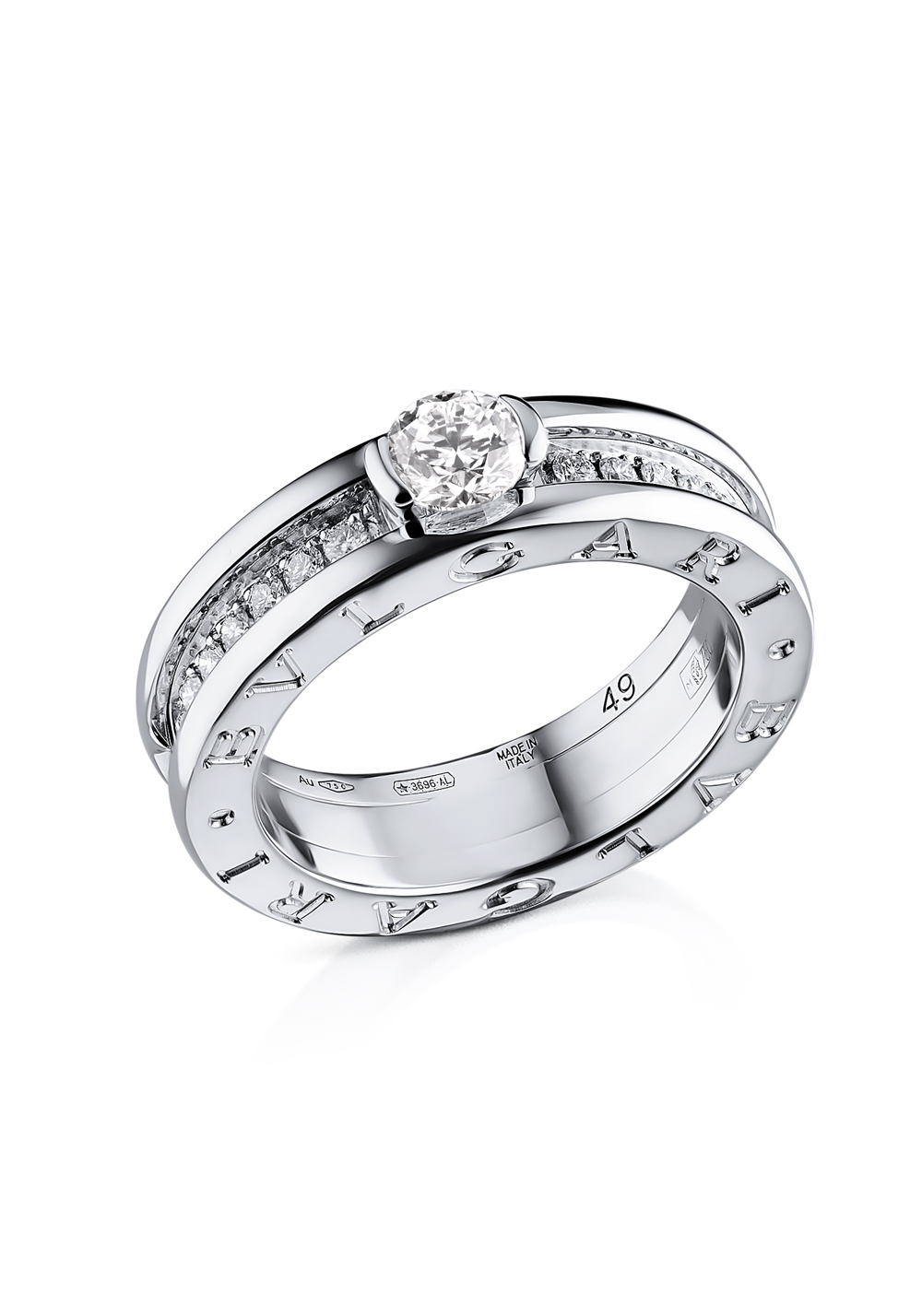 Bvlgari BZero1 0.34 ct D VS1 White Gold Ring 1228714953