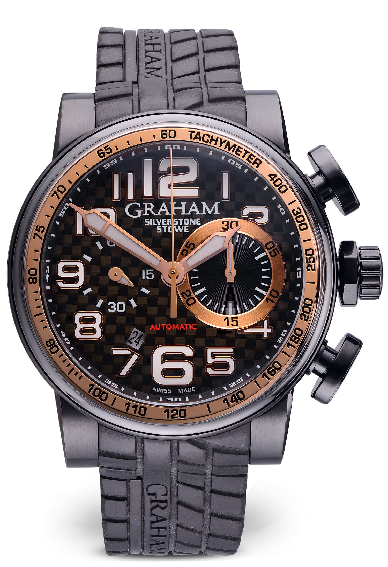 Часы Graham Silverstone Stowe Black PVD Steel \u0026 Gold 48 mm 2BLDZ.B12A  (35003) купить в Москве, выгодная цена - ломбард на Кутузовском