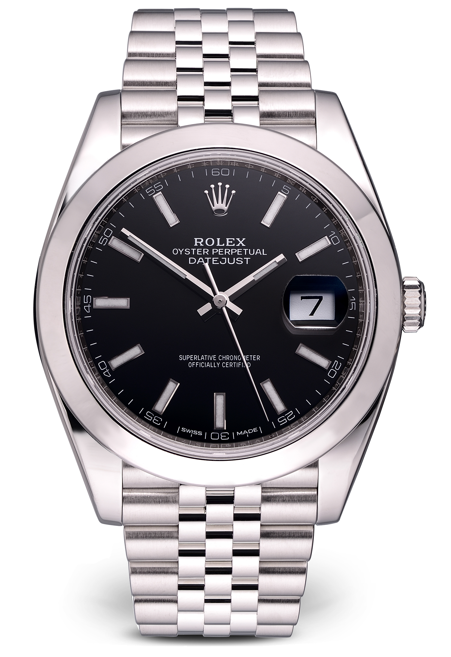 Rolex Datejust 41 mm Steel Black Dial 126300 0012 35183
