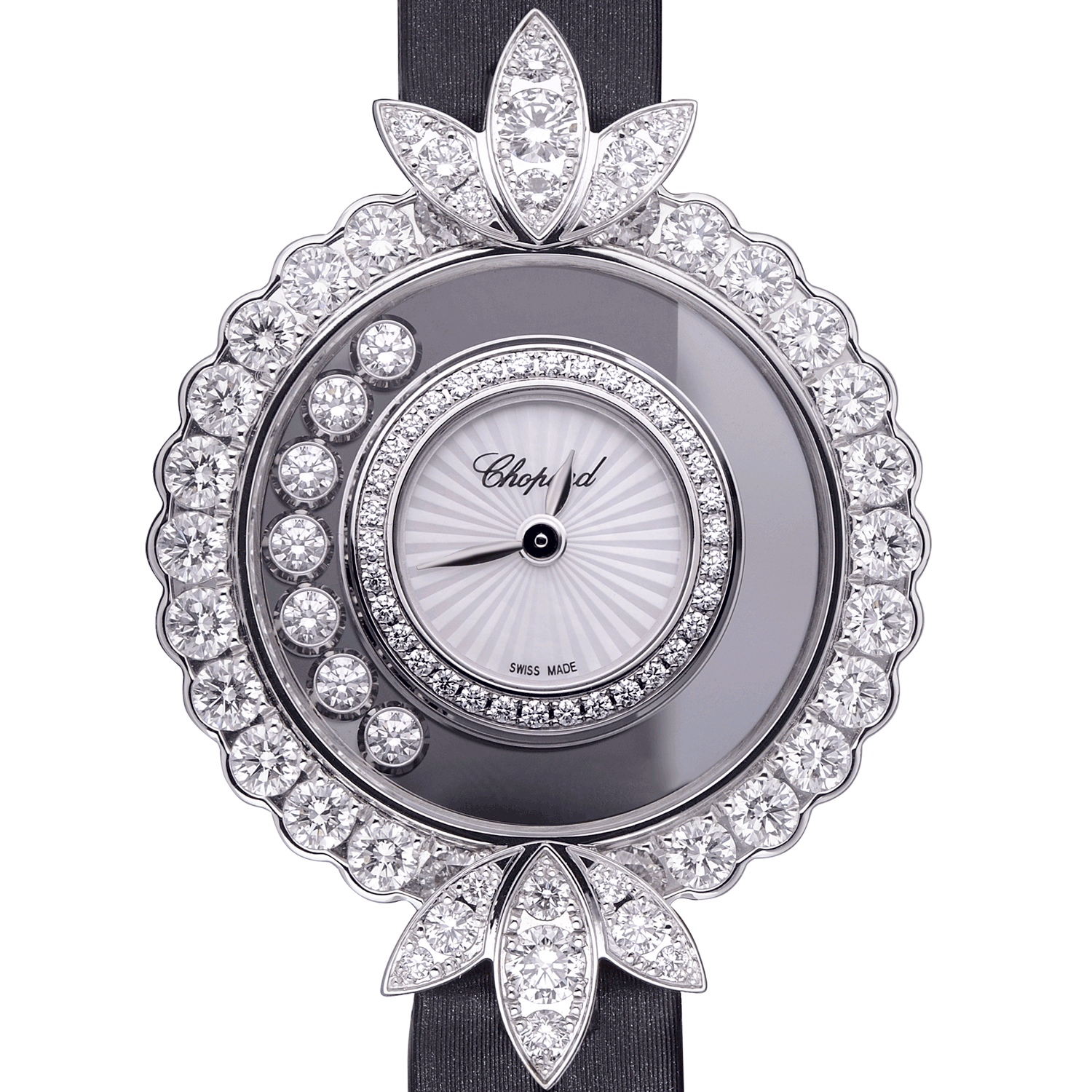 Chopard white watch sale
