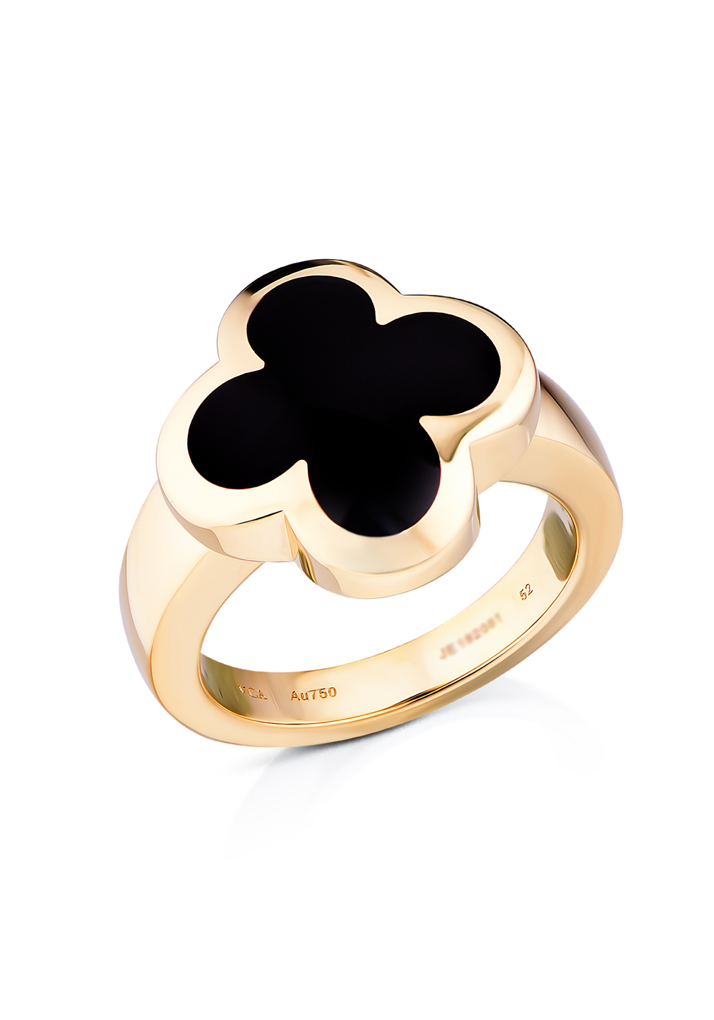 Van cleef ring black top