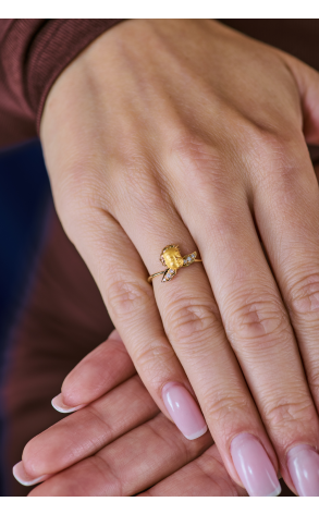 Кольцо Carrera y Carrera Angelitos Cherub Yellow Gold & Diamonds (40351) №2