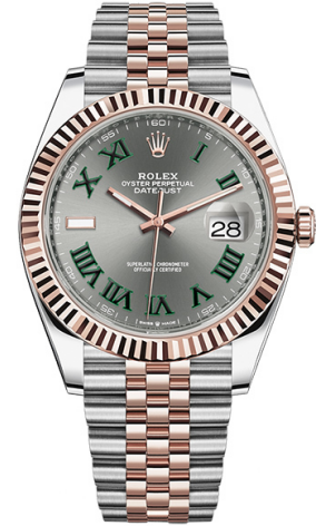 Часы Rolex Datejust 41 mm Oystersteel and Everose gold 126331-0016 (36796)