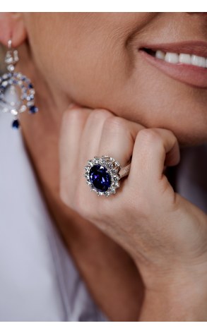 Кольцо Pasquale Bruni Atelier Tanzanite & Diamonds 7814B (36401) №3