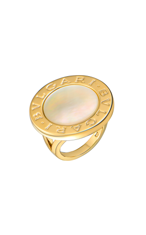 Кольцо Bvlgari Mother of Pearl Yellow Gold (41713)