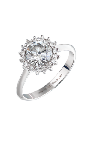 Кольцо RalfDiamonds 1.13 ct H/I2 White Gold Diamonds RDR (36519)