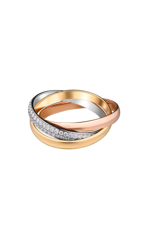 Кольцо Cartier Trinity Small Model B4086000 (36421)