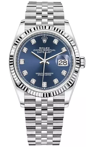 Часы Rolex Datejust 36 мм Steel and White Gold 126234 (39050)