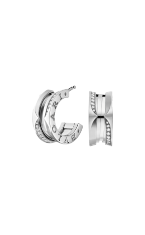 Серьги Bvlgari B.Zero1 White Gold & Diamonds 361779 (42947)