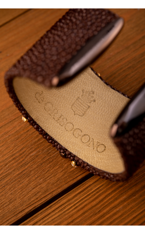 Браслет De grisogono Stingray Galuchat Diamond Cuff (23600) №6
