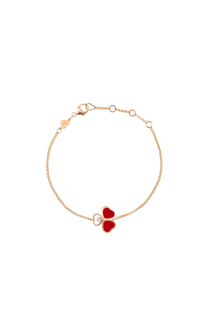 Браслет Chopard Happy Hearts Wings Red Carnelian 85А183-5081 (37901)