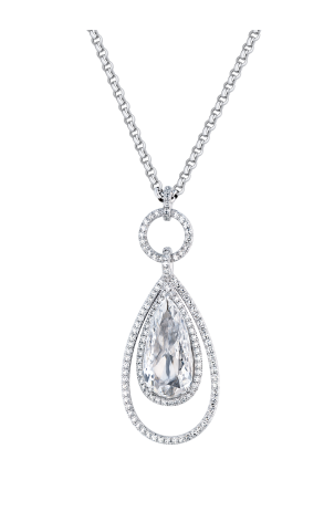 Колье RalfDiamonds 3,77 ct D/I1 Pear Diamond RDP (37882)