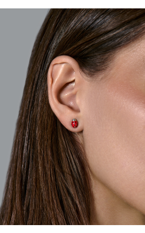 Пусеты Aaron Basha Ladybug Studs (42112) №2