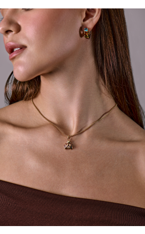 Подвеска Chopard Happy Diamonds Ladybug Yellow Gold 792186-0001 (42217) №2